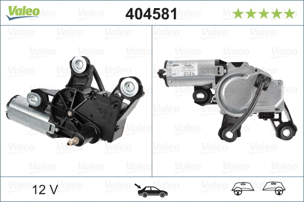 Motore tergicristallo - 404581 VALEO